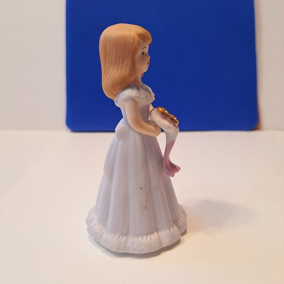 Enesco Growing Up Birthday Girls Age 8 Brunette Porcelain Figurine 1982 - Picture 8 of 14